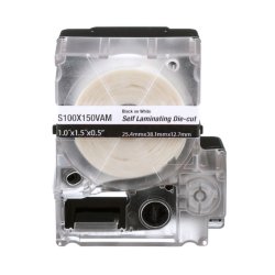 Panduit S100X150VAM etichetta codici a barre Bianco