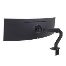 Ergotron HX Series 45-647-224 soporte para monitor 124,5 cm (49") Negro Escritorio