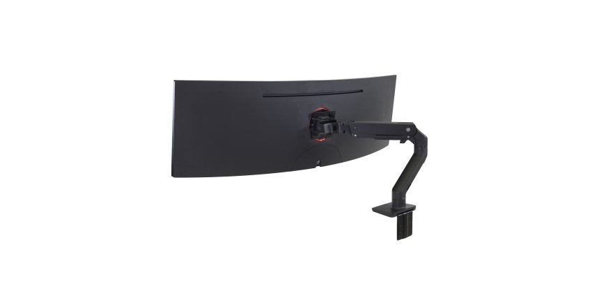 Ergotron HX Series 45-647-224 support d'écran plat pour bureau 124,5 cm (49") Noir