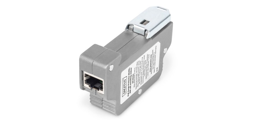 Digitus Surge protector PoE (RJ45), montaggio su guida DIN, indoor