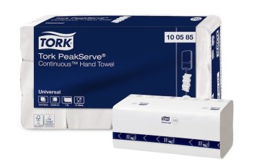 TORK PeakServe Essuie-mains continu, 201 x 225 mm, blanc