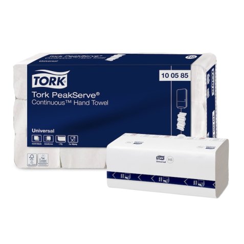 TORK PeakServe Essuie-mains continu, 201 x 225 mm, blanc