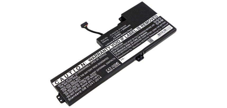 DLH Batterie Li-Pol 11.25V 2050mAh 24Wh - 01AV419 / 01AV420 / 01AV421 / 01AV489 / SB10K97576 / SB10K97577 / SB10K97578