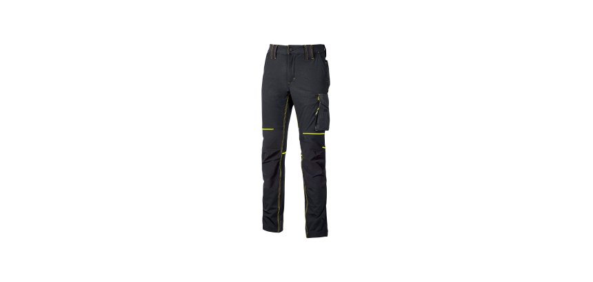 Pantaloni U-Power World, nero