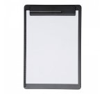 Porte-bloc maul go a4 plastique recycle porte-stylo integre dans pince coloris    noir