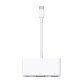 Adaptador Apple MJ1L2ZM/A base para portátil y replicador de puertos Blanco