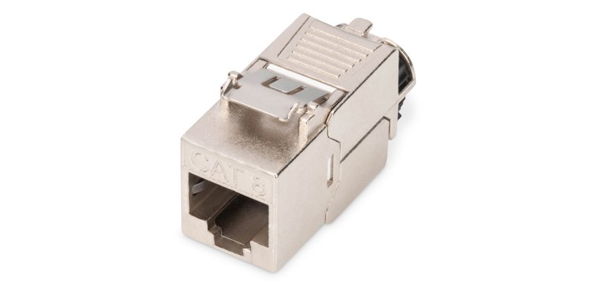 Digitus Módulo Keystone CAT 8.1, apantallado, conexión de montaje sin herramientas