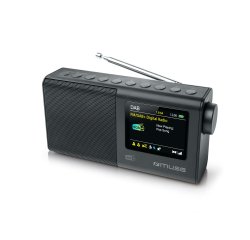 Radio Muse portable M-117 DB DAB/DAB+/FM Noir
