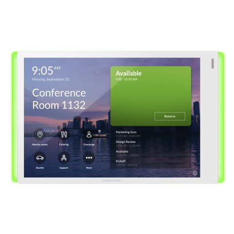 Crestron TSS-770-T-W-S-LB KIT pantalla para sala de reuniones 17,8 cm (7") 1280 x 800 Pixeles 802.11a, 802.11b, 802.11g, Wi-Fi 4 (802.11n), Wi-Fi 5 (802.11ac) Plástico