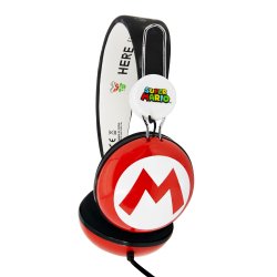 OTL Technologies Super Mario SM0654 cuffia e auricolare Cuffie Cablato A Padiglione MUSICA Multicolore
