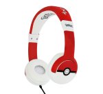 OTL Technologies Pokémon Pokéball Cuffie Cablato A Padiglione MUSICA Rosso
