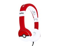 OTL Technologies Pokémon Pokéball Cuffie Cablato A Padiglione MUSICA Rosso