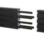 B-Tech BT8390-EXT/B accesorio para soporte de pantalla de señalización Raíl de montaje
