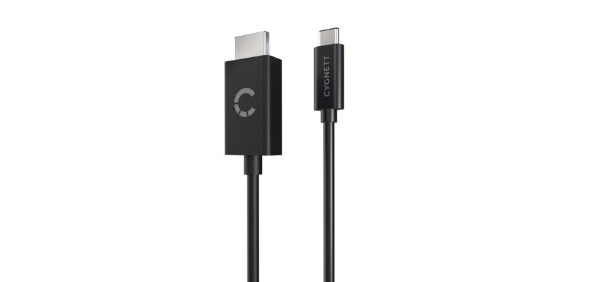 Cygnett CY3305HDMIC video cable adapter 1.8 m USB Type-C HDMI Black