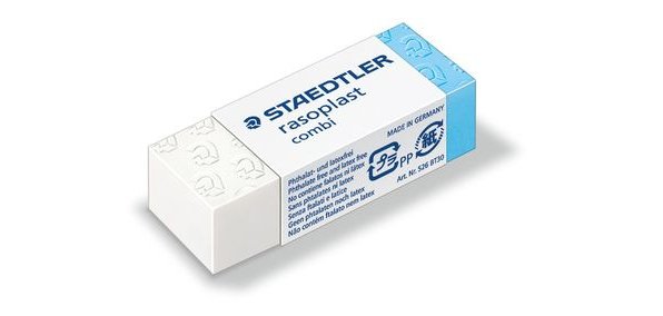Staedtler rasoplast combi 526 BT gomma per cancellare Bianco 1 pz