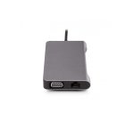 Urban Factory TCM16UF base para portátil y replicador de puertos Alámbrico USB 3.2 Gen 1 (3.1 Gen 1) Type-C Gris