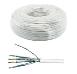 MCL C6APST/100H-W câble de réseau Blanc 100 m Cat6a S/FTP (S-STP)