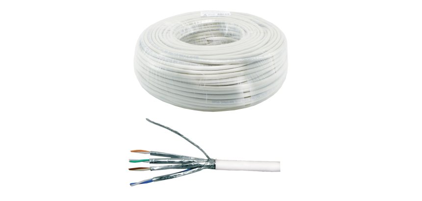 MCL C6APST/100H-W câble de réseau Blanc 100 m Cat6a S/FTP (S-STP)