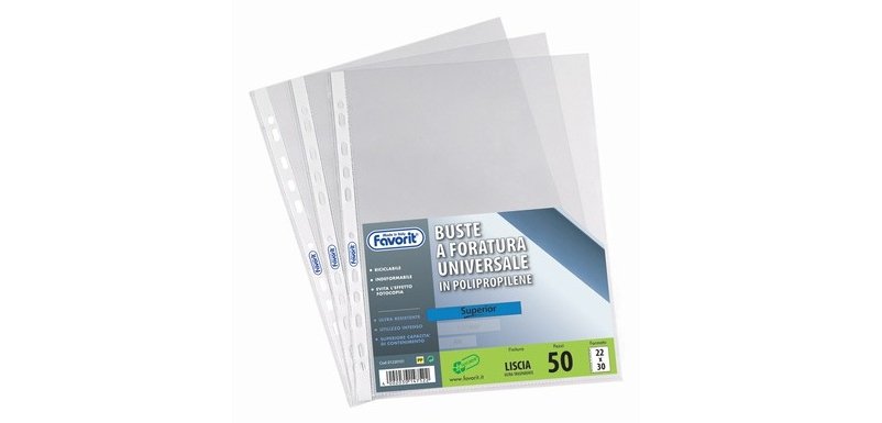 Favorit 400053759 sheet protector 350 x 500 mm Polypropylene (PP) 10 pc(s)