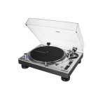 Audio-Technica AT-LP140XP Tocadiscos de tracción directa para DJ Plata