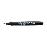 Marqueur artline calligraphie largeur trait 3mm pointe fibre encre base eau sans xylène prise ergonomique coloris noir