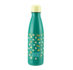 Paladone Animal Crossing Metal Water Bottle Uso quotidiano 460 ml Acciaio inox Colore acqua