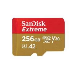 SanDisk Extreme 256 Go MicroSDXC UHS-I Classe 10
