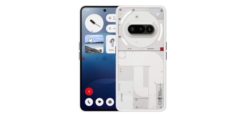 Nothing Phone (3a) 17,2 cm (6.77") SIM doble Android 15 5G USB Tipo C 8 GB 128 GB 5000 mAh Blanco