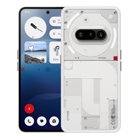 Nothing Phone (3a) 17,2 cm (6.77") SIM doble Android 15 5G USB Tipo C 8 GB 128 GB 5000 mAh Blanco