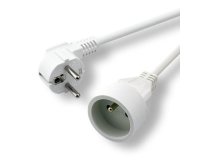 MCL MC910-5M/W multiprise 1 sortie(s) CA Intérieure Blanc