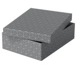 Boîte de rangement & cadeau Home M, set de 3