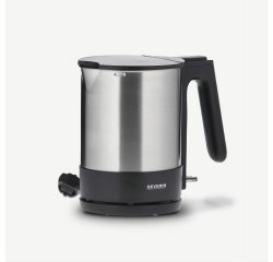 Severin WK 3409 bollitore elettrico 1,7 L 2200 W Nero, Acciaio inox