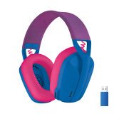 Logitech G G435 Headset Draadloos Hoofdband Gamen Bluetooth Blauw