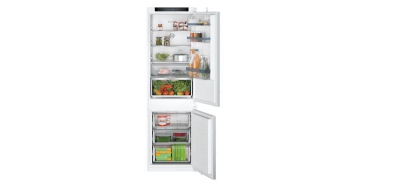 BOSCH Réfrigérateur congélateur encastrable KIN86VSE0, Série 4, 260 litres, No Frost