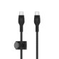 Belkin BOOST?CHARGE PRO Flex cable USB USB 2.0 2 m USB C Negro