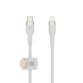 Belkin CAA011BT2MWH cable de conector Lightning 2 m Blanco