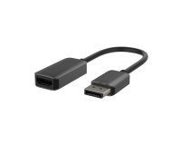 Belkin AVC011btSGY-BL 0,22 m DisplayPort HDMI Noir