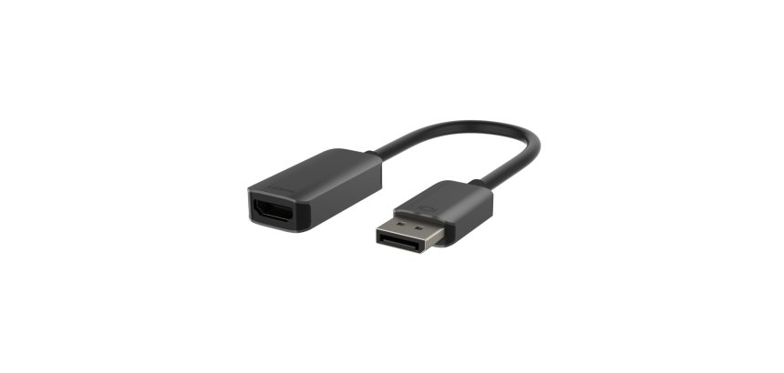 Belkin AVC011btSGY-BL 0,22 m DisplayPort HDMI Negro