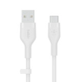 Belkin BOOST?CHARGE Flex cable USB USB 2.0 1 m USB A USB C Blanco