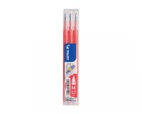 Recharge pilot frixion ball pointe moyenne coloris rose   corail set 3 unites