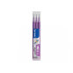 Set de 3 recharges pour roller FriXion Ball 07. Pointe moyenne 0,7 mm. Encre Mauve