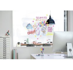 Marqueur effaçable Edding E95 pointe ogive 1,5 à 3 mm - Pochette de 4