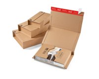 Etui expedition colompac kraft universel brun          147x126x55mm