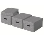 Boîte de rangement Home M, set de 3