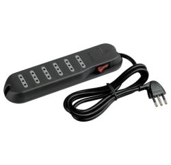 bticino 3630GB power extension 6 AC outlet(s) Indoor Anthracite