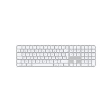 Apple Magic clavier Universel USB + Bluetooth AZERTY Français Aluminium, Blanc