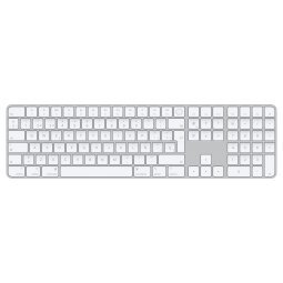 Apple Magic teclado Universal USB + Bluetooth Español Aluminio, Blanco