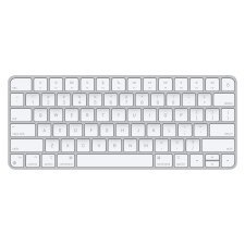 Apple Magic clavier Universel USB + Bluetooth Anglais américain Aluminium, Blanc