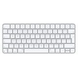 Apple Magic clavier Universel USB + Bluetooth Anglais Aluminium, Blanc