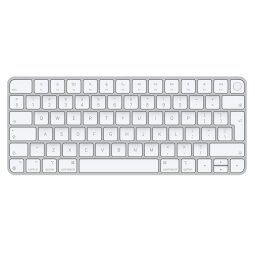 Apple Magic clavier Universel USB + Bluetooth Anglais Aluminium, Blanc